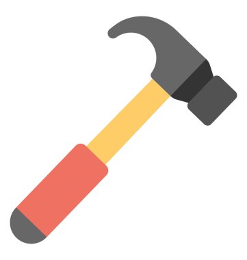 Bir capenting ve inşa aracı, bir çekiç