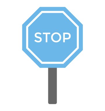 Tabela hiçbir giriş bölgesi symbolising stop