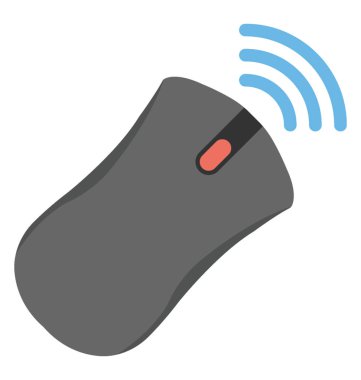 Bir fare kablosuz donanım aygıtı gösterilen sinyalleri ile