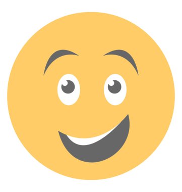 Sürpriz smirking ifade yüz
