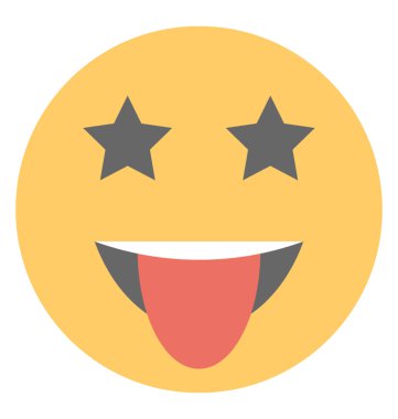 Bir sosyal iletişim platformları emoji yaramaz ifade