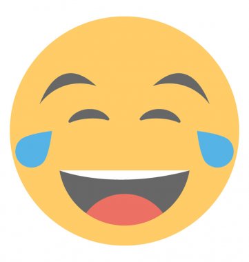 Gülen gözyaşları ile gülüyor, gülüyor