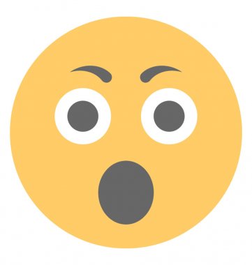 Sürpriz ifade yoluyla ifade simgesi