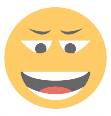 Sırıtış ifade yoluyla ifade simgesi