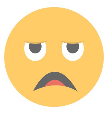 Sıkılmış olmak ifade resmeden bir surat