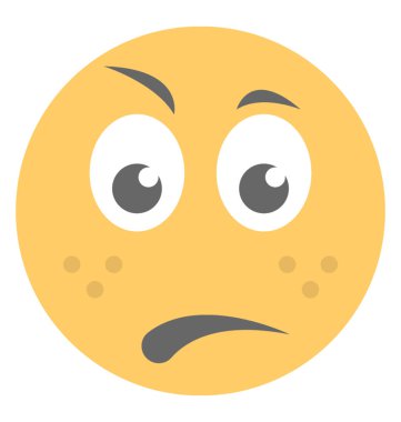 Şaşkın ifade gösteren bir ifade