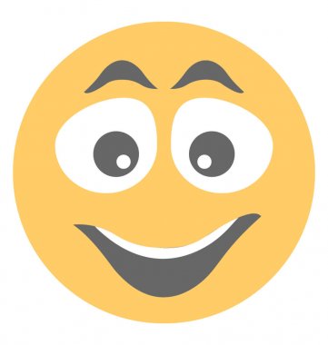 Mutlu ifade yoluyla ifade simgesi