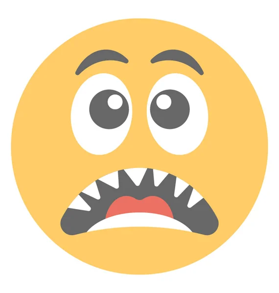 Emoji 表情平面矢量图标设计 — 图库矢量图片