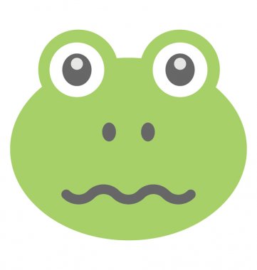 Kurbağalar ifadeler ifade ile şaşırmış