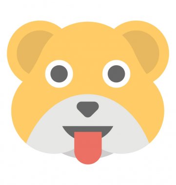 Gülen komik ve arsız ifade ediliyor bir ayı yüz