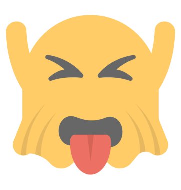 Yaramaz olma ifade resmeden bir hayalet ifade