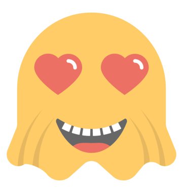 Duygu sevilen güçlü duygu, sevgi ifadesi gösterilen emoji