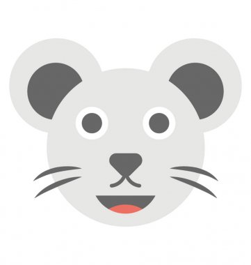 Hamster ifade bayraklarında bıyık bir surat