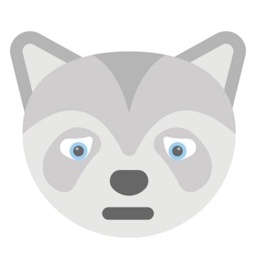 Şirin fox yüz ifade rahatsız ifade