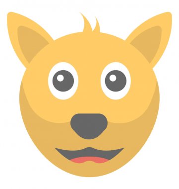 İfade ifade mutlu olan sevimli fox yüz