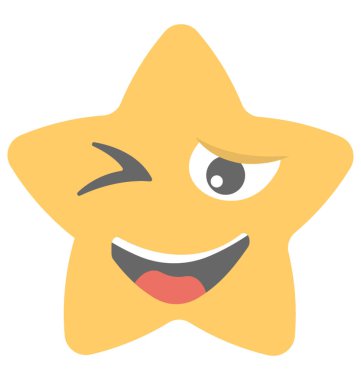 Delilik ifade, ifade göz kırpıyor bir surat