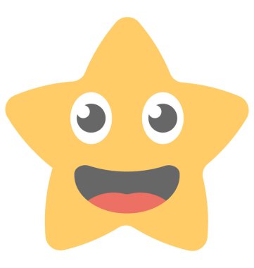 Bir sosyal iletişim platformları emoji ifade gülüyor