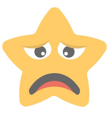 Yorgun, ifade gösteren bir ifade