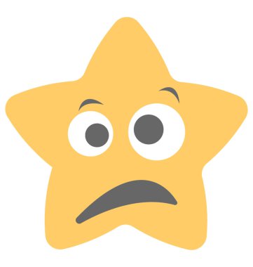 Perişan bir surat, yorgun yüz ifadesi emoji üzerinden