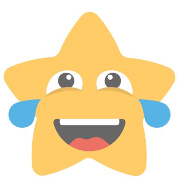 Gülen gözyaşları ile gülüyor, gülüyor