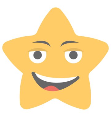 Bir sosyal iletişim platformları emoji ifade gülüyor