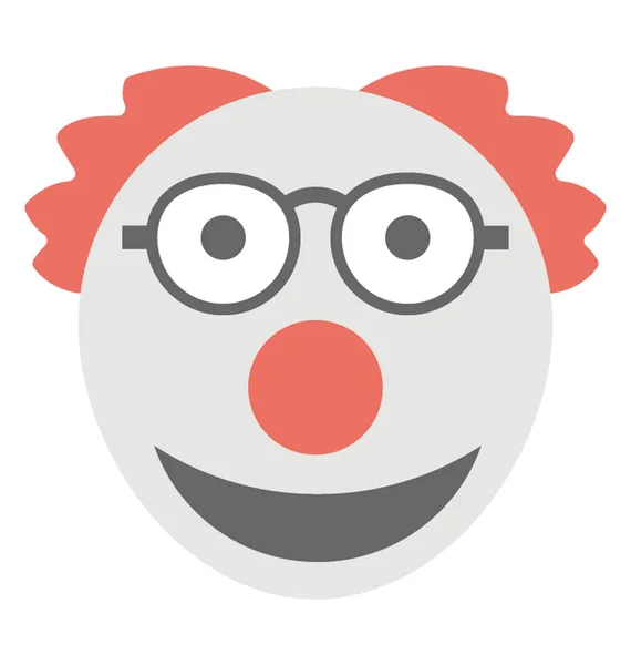 Cara Sonriente Fresca Emoji Feliz — Vector de stock