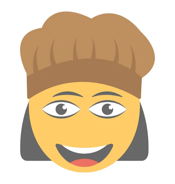 Emoji Representa Sentirse Amado Adorable Concepto — Vector de stock