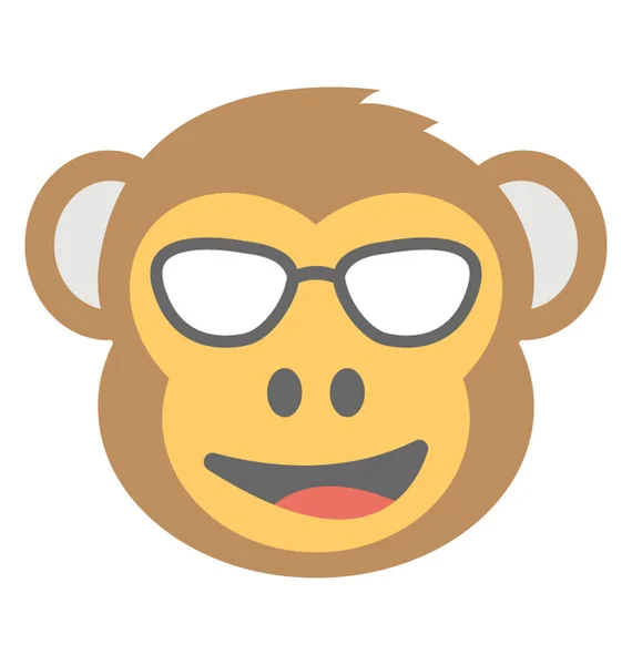 Une Plate Forme Communication Sociale Emoji Expression Coquine — Image vectorielle