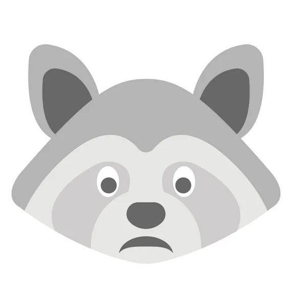 Gullig Tecknad Stil Katt Emoji — Stock vektor