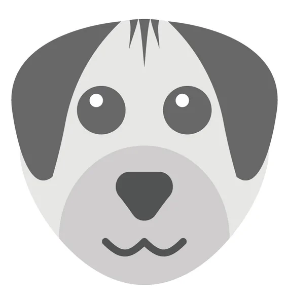 Cão Rindo Expressão Mostrado Smiley —  Vetores de Stock