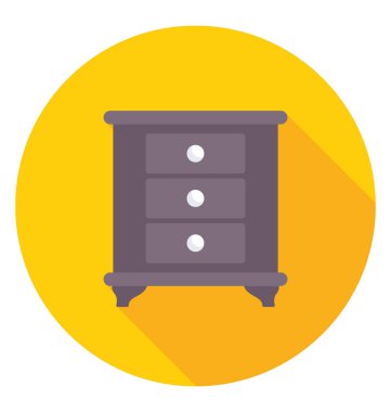 Başucu çekmece chester. Bir yatak odası mobilya