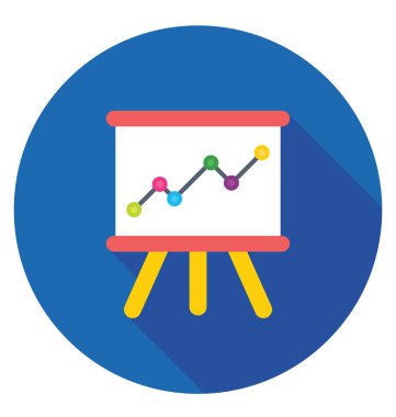Bir noktalı çizgi infographics tanıtım kartı üzerindeki