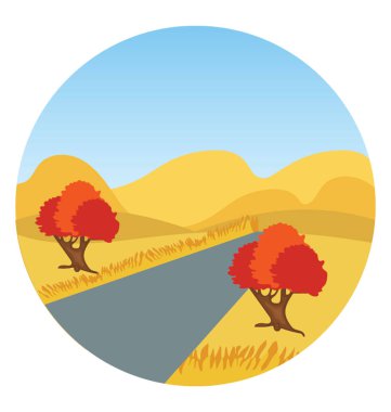 Bir yol için tarım ve Ormancılık amaçları 