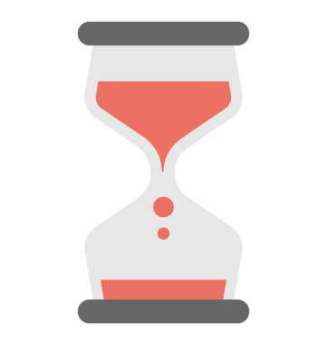 Zaman işleminin bir retro tarzı kum saati kavramı 