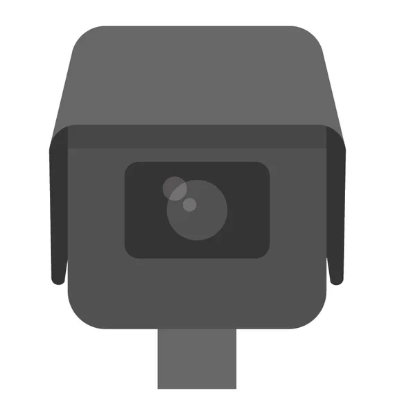 Une Caméra Surveillance Cctv Des Fins Sécurité — Image vectorielle