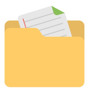 Biraz açık belge dosyalama klasörüyle