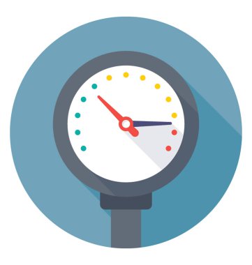 Basınç veya hızını ölçmek için bir ölçüm