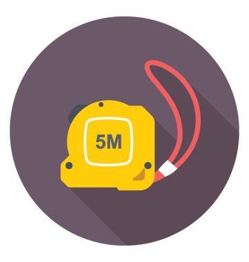 Teyp marangozluk için kullanılan bir ölçek ölçme