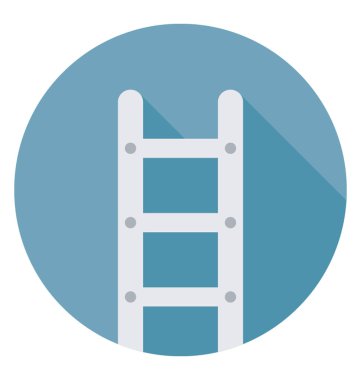 Düz simgesi tasarım merdiven adımlar