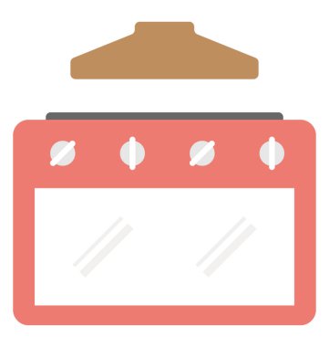 Modern mutfak extractor kukuleta ile pişirme aralığı içeren 