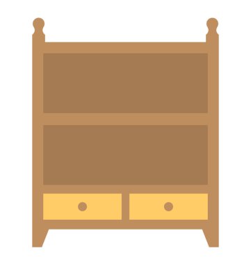 Ahşap saklama dolabı 