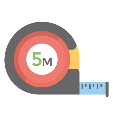 Teyp marangozluk için kullanılan bir ölçek ölçme