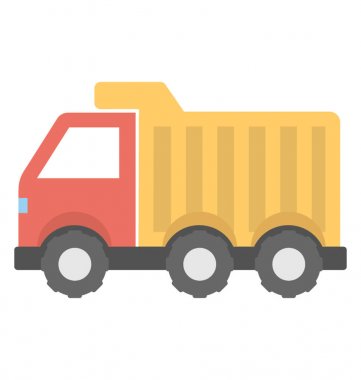 İnşaat, damperli kamyon için ağır kamyon 