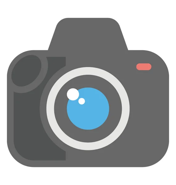 Dispositivo Para Capturar Fotografias Câmera — Vetor de Stock