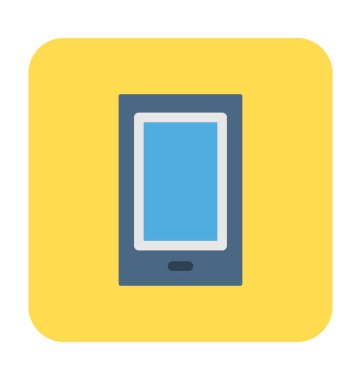 Mobil renkli vektör simgesi