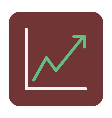 Çizgi grafik vektör simgeler 