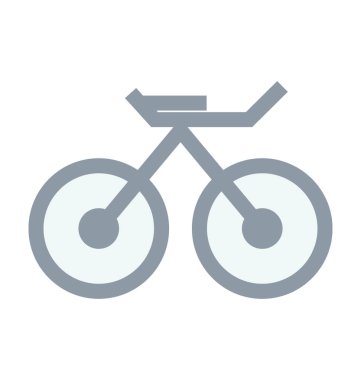 Spor döngüsü renkli satırı simgesi