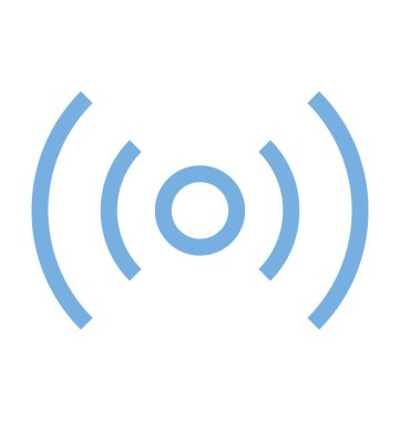 WiFi alanına renkli satırı simgesi