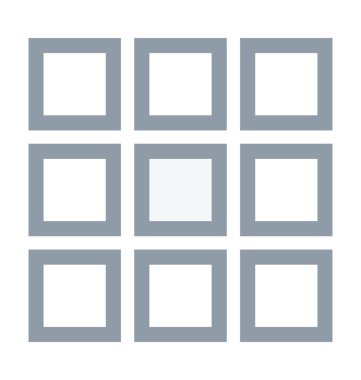 Tuş takımı renkli satırı simgesi