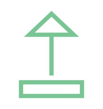 Ok renkli çizgi simgesini genişletin